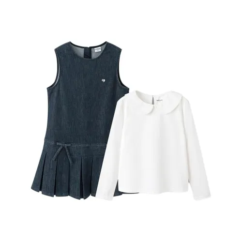 BALABALA Темно-синий деним 88301 Kids Комплекты с юбкой