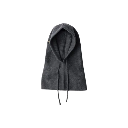 PRADA Шерсть Шапки и Кепки Женские Серые