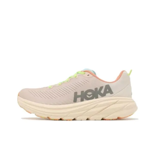 HOKA ONE ONE Rincon 3 Low Топ Беговые кроссовки Женские Белые