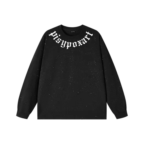 PISYPOX Длинный рукав Т-рубашка Унисекс