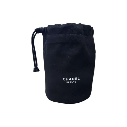CHANEL Черный Шнур Вода Buckets Сумки для хранения Портативный