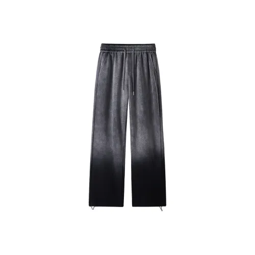 GUANKA Черные Унисекс Повседневные Штаны