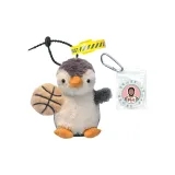 Баскетбол, плюшевый пингвин, подвеска, розовый, счастливый, мелочь, черный шнур, желтый ремешок