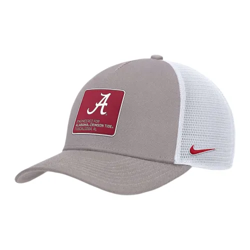 nike Органический хлопок Кепки Мужской Серый