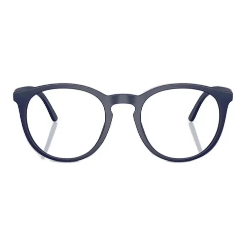 Polo Ralph Lauren Ацетатные овалные оправы для очков Мужские Синие