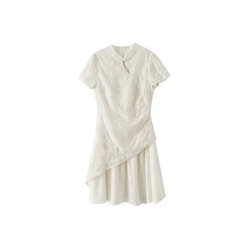 COVT Короткий рукав Платье Женское