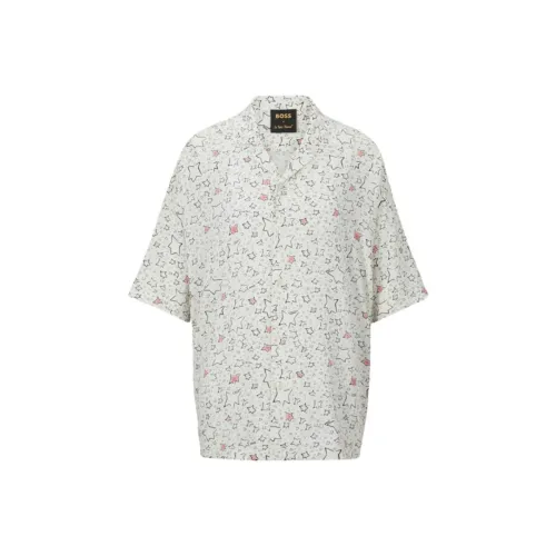 Hugo Boss SS23 Рубашка Унисекс Экрю