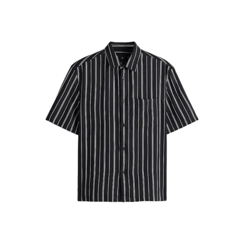 H&M Черные полосы Мужские рубашки