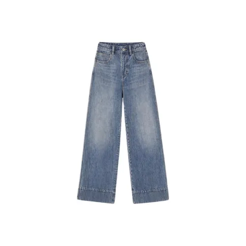 ROMI STUDIO Medium Blue Women's Jeans ROMI STUDIO Средне-синие женские джинсы