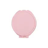 Розовый с откидной крышкой, маленький, зеркальце