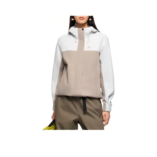 ANTA Variety Тренировки Коллекция Куртки и Пальто Женские Песочно-Серый Дубовый Хаки