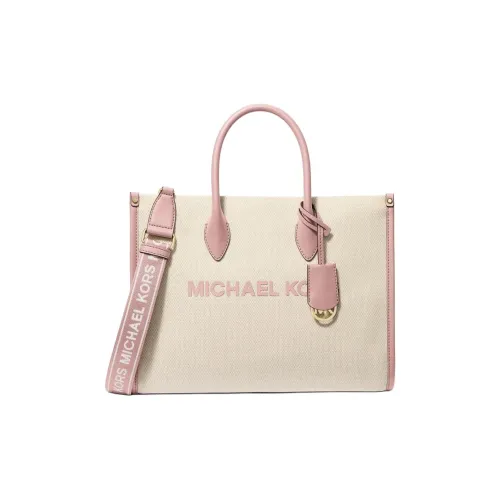 MICHAEL KORS Mirella Хлопок Одно Плечо Сумка Средний Женский Румяно-Розовый