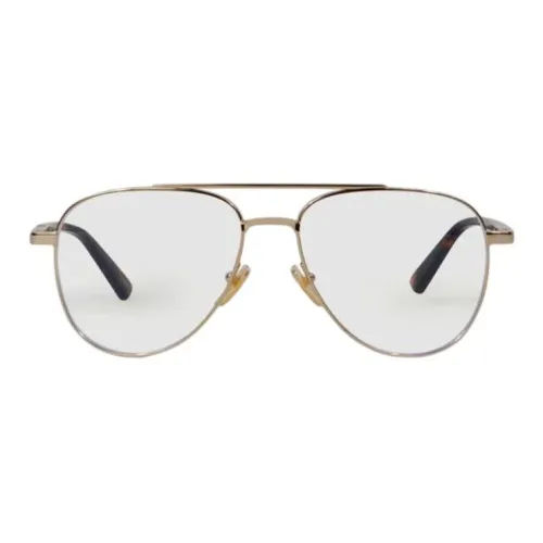 GUCCI Металл Aviator Оправы для очков Унисекс Золото
