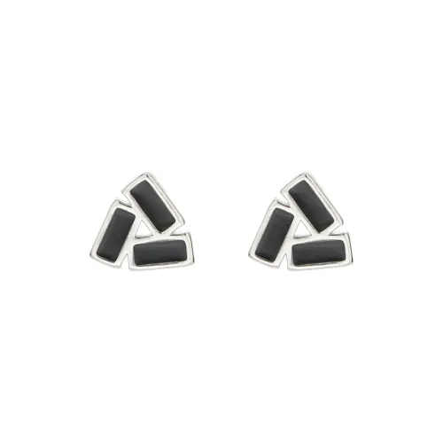 JKEM Copper Stud Earrings Men's