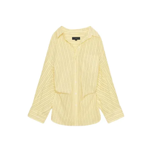 ZARA Желтые Женские Рубашки