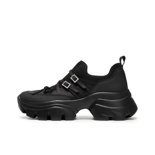 Staccato High Топ Толстая подошва Кроссовки Унисекс