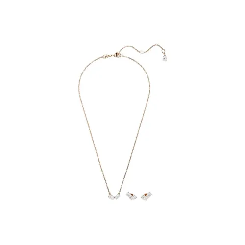 Swarovski Mesmera CUBIC Циркон Ожерелья Женские Розовое Золото