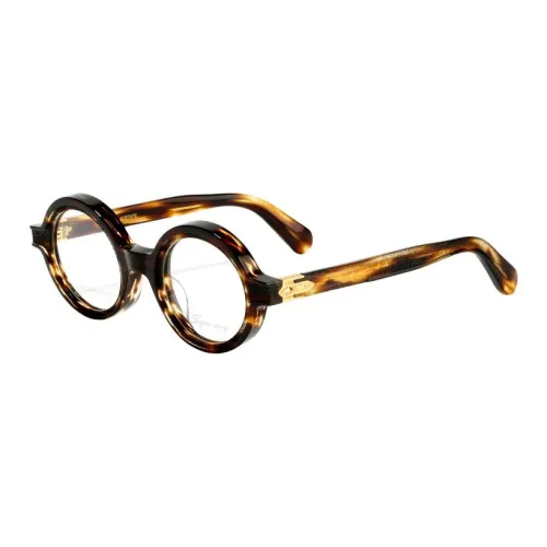 SUPER SUNG Ацетатные оправы для очков круглой формы унисекс