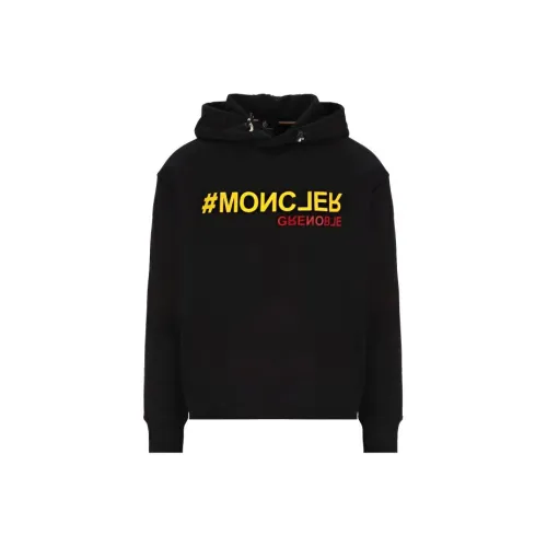 Moncler Grenoble Черные Мужские Свитшоты