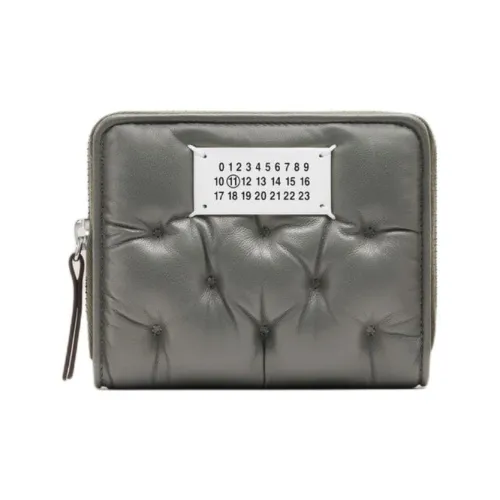 Maison Margiela Glam Slam Sheepskin Wallet Women's Gray Maison Margiela Glam Slam Овчина Кошелек Женские Серый
