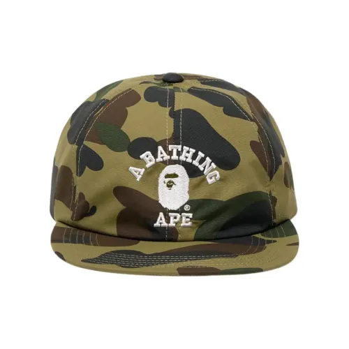 A BATHING APE Нейлоновые кепки Мужские Зеленые