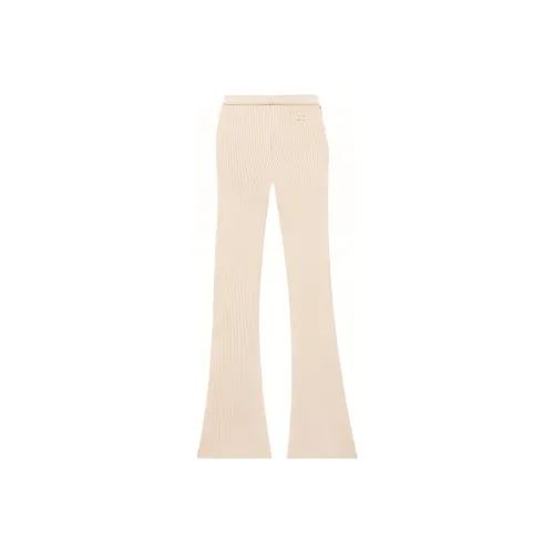 COURREGES Песочный Женские Повседневные Брюки