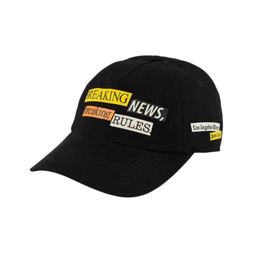 PALM ANGELS Хлопок Бейсболки Мужские Черные