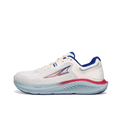 Кроссовки для бега Altra Paradigm 7, синие с белым шрифтом, мужские