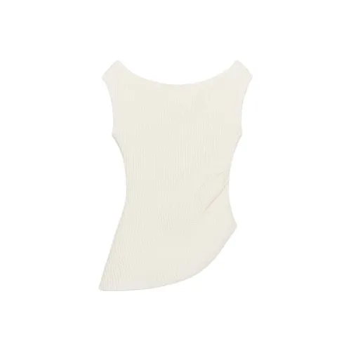 ZARA Белый Женский Трикотаж