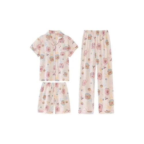 QIAOYUN Snot Свинья Женские Пижамные комплекты