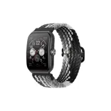 Темный шоколад [Вязаные ткани, пряжка, ремешок | регулируемый]