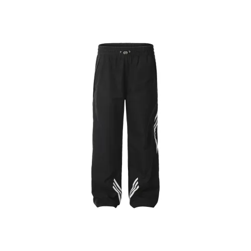 BOTH PLAY Черный Унисекс Повседневные Штаны