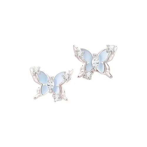 Ryukyu Регулируемое Открытое кольцо Серьги-гвоздики Женские