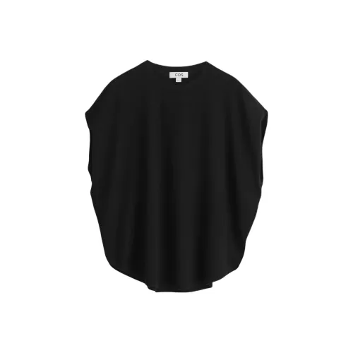 COS Черные Женские T-рубашки