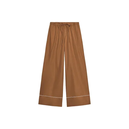 ZARA Средний верблюжий Женские Повседневные брюки