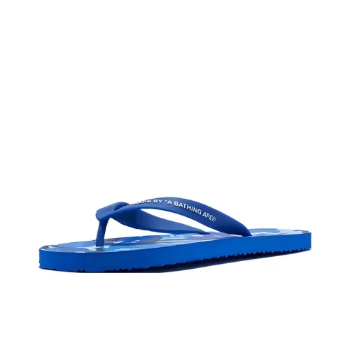 Aape Резиновая подошва устойчивая к истиранию шлепанцы унисекс синий