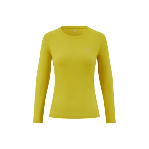 BMAI T-рубашка Женская Горчично-желтая