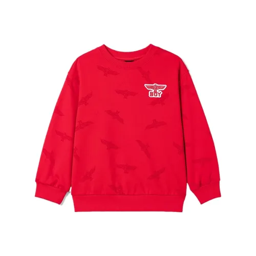 BOY JUNIOR Красный Kids Свитшоты