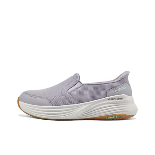 Skechers ArchFit Устойчивый к истиранию Casual Женский Серый Фиолетовый