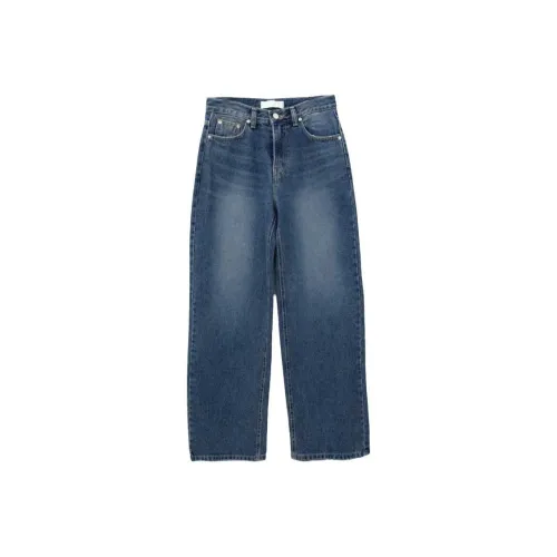 LOWEAR AUTUMN Low Maxi Denim Pants Jeans Women's