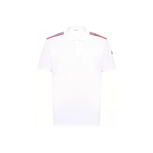 Moncler Белая Мужская Поло