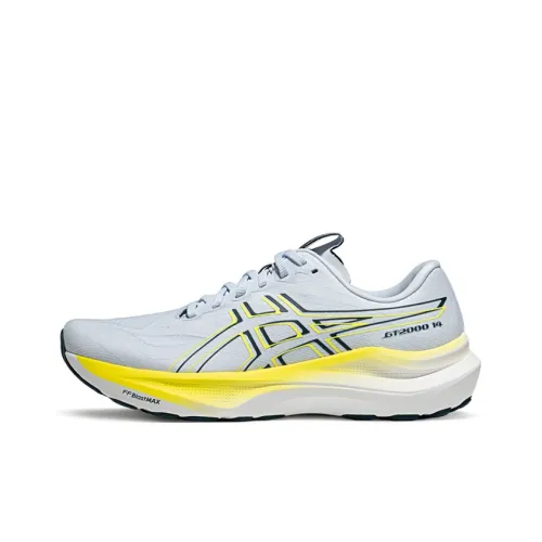 Asics GT 2000 14 Дышащие Низкие Кроссовки для Бега Мужские Синие Зеленые