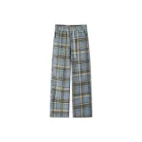 Синяя клетка флис