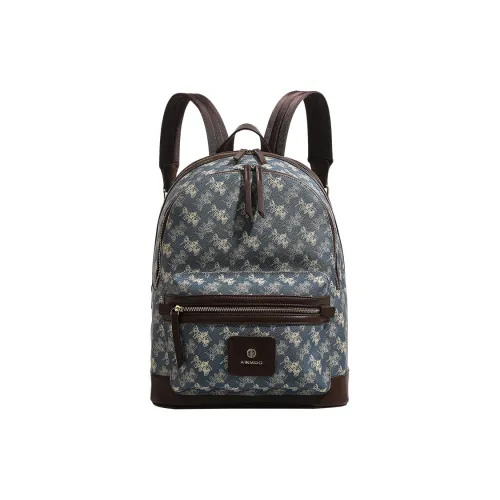 TTaG．baG Рюкзак из ПВХ (поливинилхлорид) Женские Синий