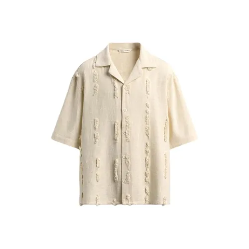 ZARA Белые Мужские Рубашки