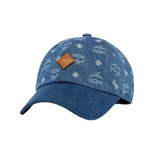 MCM Хлопок Кепки Женские Blue