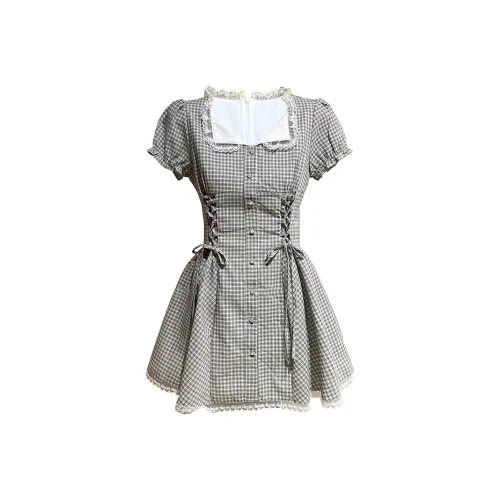 BABYLYCHEE STUDIO Короткий рукав Платье Женское