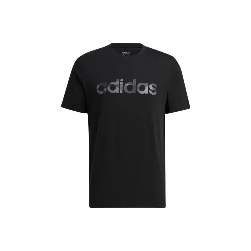 ADIDAS NEO Прямой крой T-рубашка мужская черная