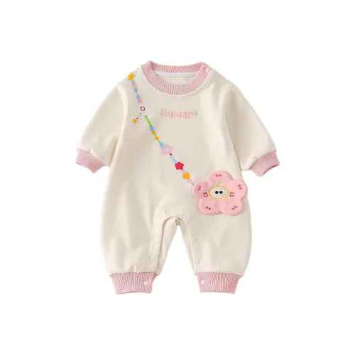 XiaoJinBu Экрю Детские комбинезоны / ползунки