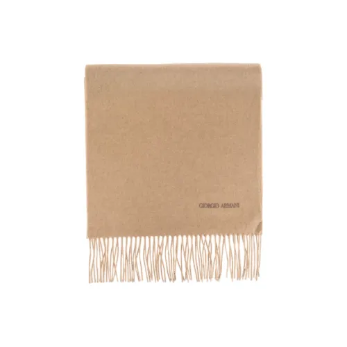 AMANI Кашемир Вязаные Шарфы Мужской Бежевый